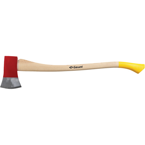 Michigan Axe with Hickory Safety Grip Handle Action Paper