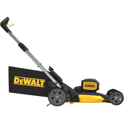 2X20V MAX* XR&reg; Brushless Cordless Lawn Mower Kit, Push Walk-Behind, Battery Powered, 21" Cutting Width Action Paper