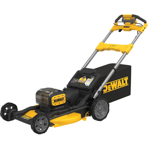 2X20V MAX* XR&reg; 21 in. Brushless Cordless RWD Lawn Mower Kit, Self-Propelled Walk-Behind, Battery Powered, 21" Cutting Width Action Paper