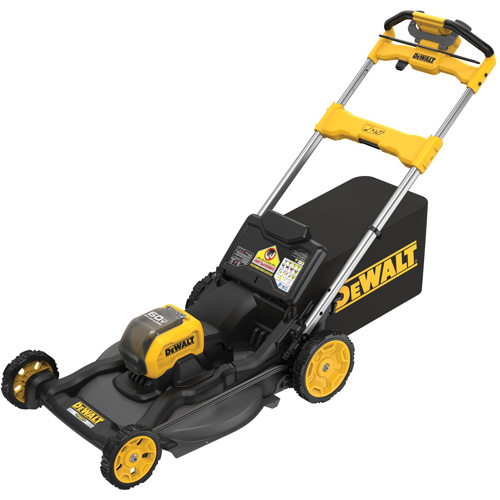 60V MAX* Brushless Cordless RWD Mower Kit, Self-Propelled Walk-Behind, Battery Powered Action Paper