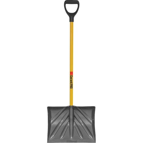 Pro Scraper Shovel, Polypropylene Blade, 18" Wide, D-Grip Handle Action Paper