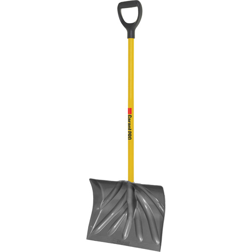 Pro Scraper Shovel, Polypropylene Blade, 18" Wide, D-Grip Handle Action Paper