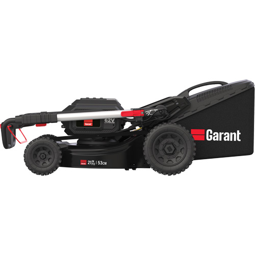 Premium 21" Electric Lawn Mower Kit, Self-Propelled Walk-Behind, Battery Powered, 20" Cutting Width Action Paper