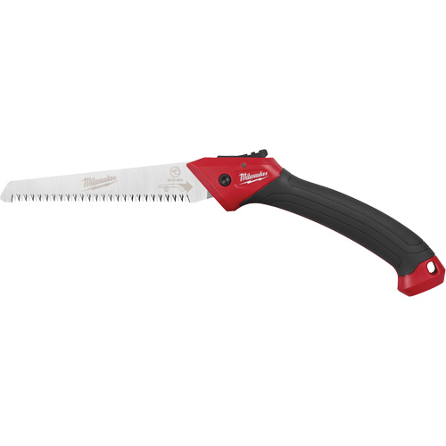 7” Folding Pruning Saw with ?Straight Blade Action Paper