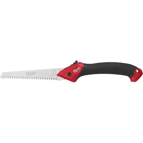 7” Folding Pruning Saw with ?Straight Blade Action Paper