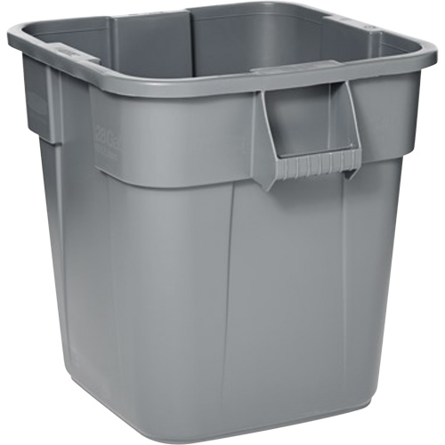 Square Brute&reg; Containers, Polyethylene, 28 US gal. Action Paper