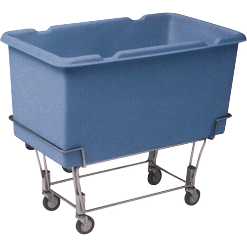 Starcart Elevated Box Truck, Polyethylene, 33" L x 19" W x 28" H, 5 cu. Ft. Volume, 200 lbs. Capacity Action Paper
