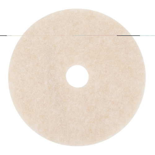 TopLine Speed Floor Pad, 20", Burnishing, Beige Action Paper