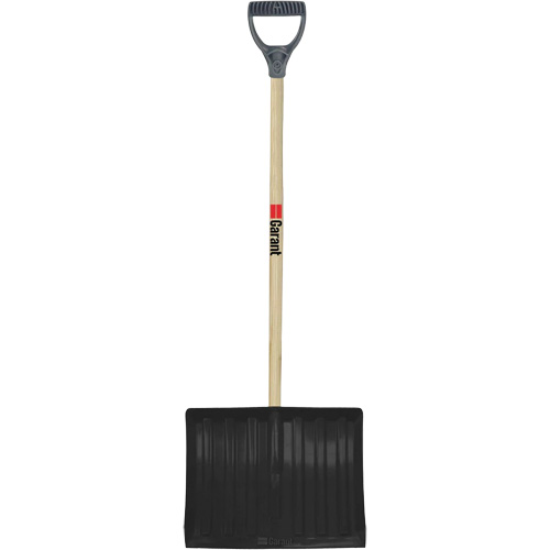 Nordic Snow Shovel, Polypropylene Blade, 17-3/4" Wide, D-Grip Handle Action Paper