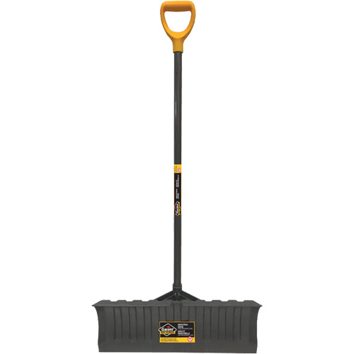 Pro Snow Pusher, Polypropylene Blade, D-Grip Handle, 20-3/4" W Action Paper