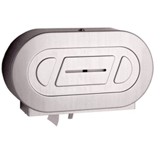 Twin Jumbo Toilet Paper Dispenser, Multiple Roll Capacity Action Paper