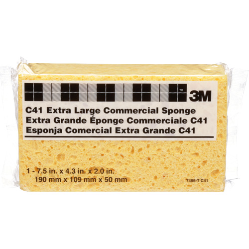 Commercial Size Sponge, Cellulose, 4-1/2" W x 7-1/2" L Action Paper