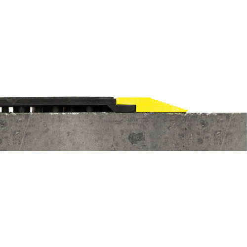 24/Seven&reg; Matting, Rubber, 3' W x 3' L, 5/8" Thick, Black Action Paper