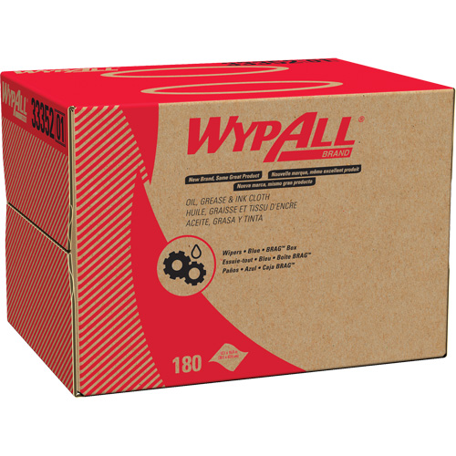 WypAll&reg; Oil, Grease & Ink Cloth, Specialty, 16-4/5" L x 12" W Action Paper