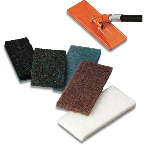 Tampon de r&eacute;curage et de d&eacute;capage Scrub n Strip Doodlebug, 10" lo x 4-6/10" la Action Paper