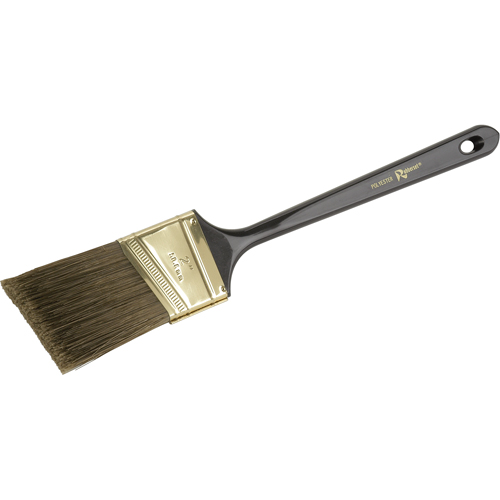 Brosse de pouce &agrave; angle 100% One Coat, Polyester, Manche Plastique, Largeur de 2" Action Paper