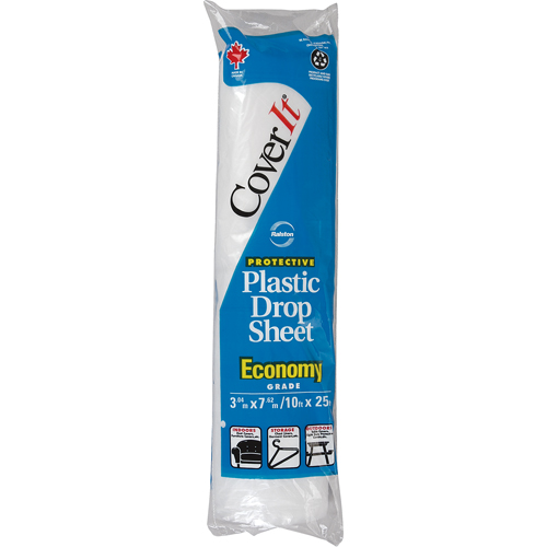 Drop Sheets, Plastic Action Paper