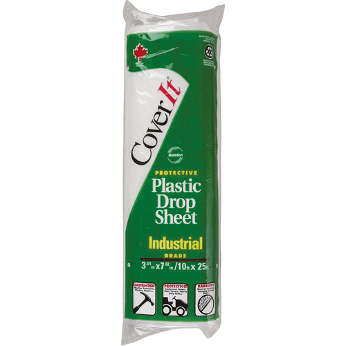 Drop Sheets, Plastic Action Paper