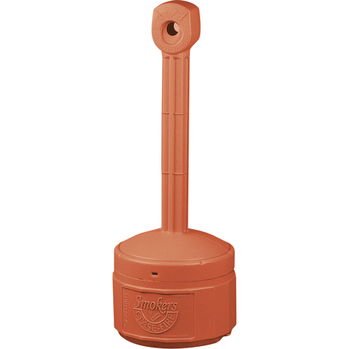 Cendriers Smoker's Cease-Fire, Sur pied, Plastique, Capacit&eacute; 1 gal. US, Hauteur 30" Action Paper