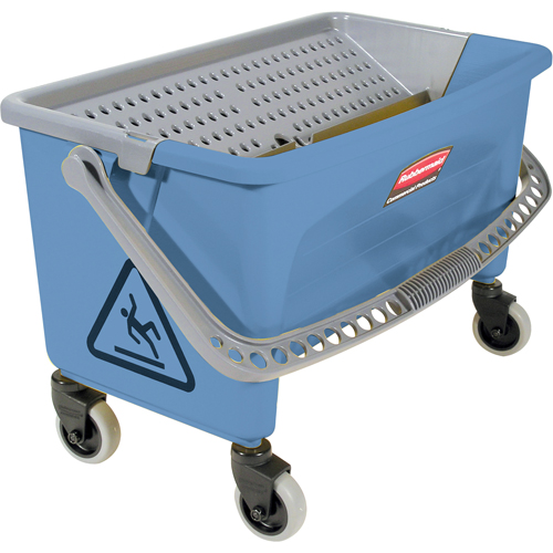 Microfibre Finishing Bucket, 10.75 US Gal. (43 qt.) Capacity, Blue Action Paper