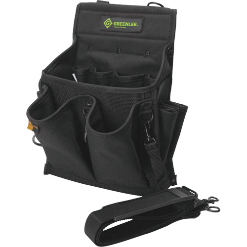 Tool Bag, Nylon, 20 Pockets, Black Action Paper