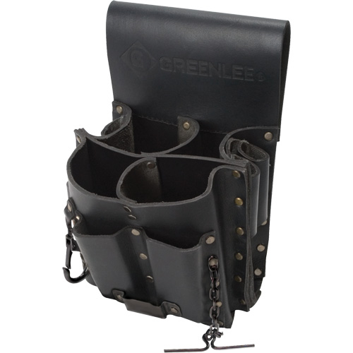 Poche pour ceinture porte-outils, Porte-outil multiple, Cuir, 8 Poches Action Paper