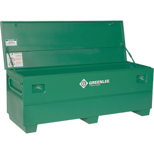 Chest Box, 72" W x 24" D x Green Action Paper