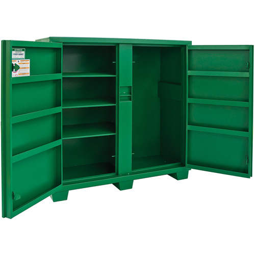 Utility Cabinet, Steel, Green Action Paper