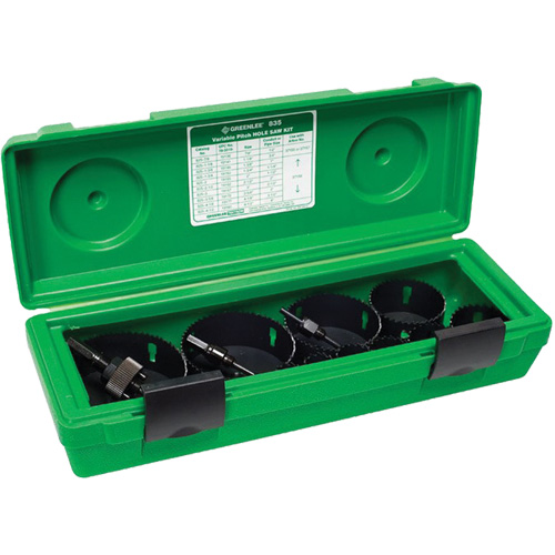 Bi-Metal Hole Saw Kit, 13 Pieces Action Paper