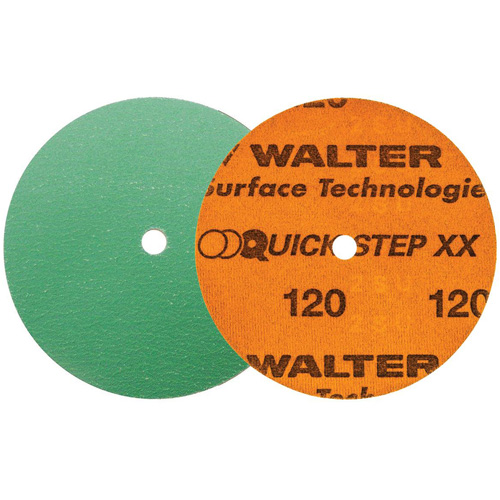 Disque de ponçage QUICK-STEP XX, dia 5", Grain 120, C&eacute;ramique Action Paper