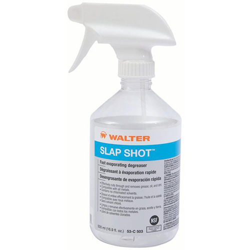 Pulv&eacute;risateur &agrave; main reremplissable vide pour SLAP SHOT, Ronde, 500 ml, Plastique Action Paper