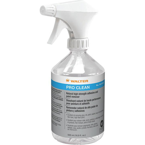 Empty Refillable Trigger Sprayer for GS 200, Round, 500 ml, Plastic Action Paper