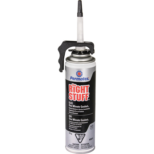 The Right Stuff&reg; Gasket Maker, Can, Black Action Paper