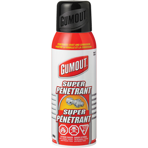 Gumout&reg; Super Penetrating Oil, 340 g, Aerosol Can Action Paper