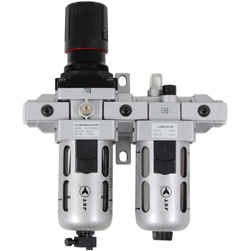 Filtre &agrave; air standard en deux parties, r&eacute;gulateur et lubrificateur AFRLCS12, 1/2" NPT Action Paper