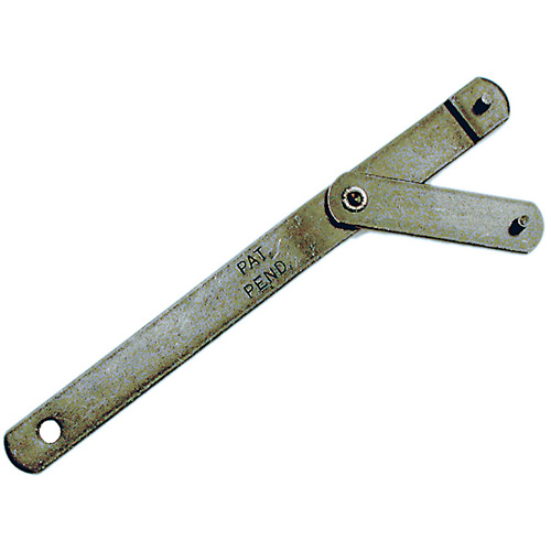 Adjustable Pin Wrench for Flange Nuts Action Paper