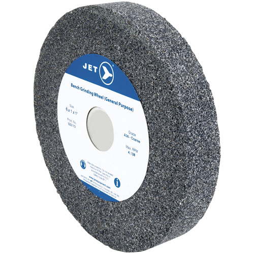 A610C Bench Grinding Wheel, 6" x 1", 1" Arbor Action Paper