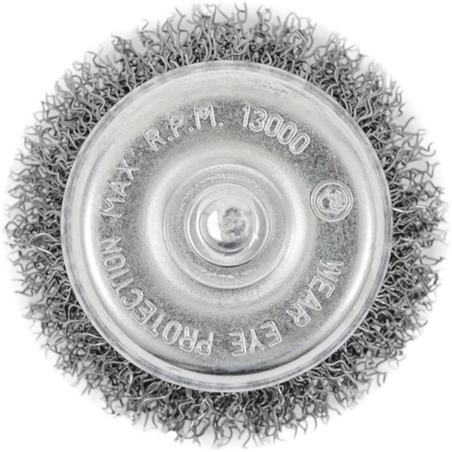 Brosse coupelle sertie sur tige Action Paper