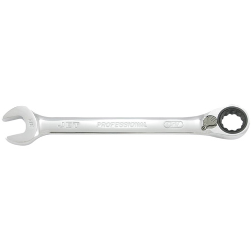Long Pattern Reversible Ratcheting Combination Wrench, 5/16", Chrome Finish Action Paper
