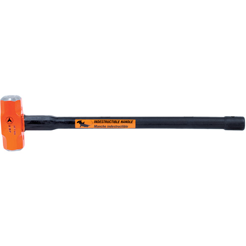 USH-1030 Sledge Hammer with Indestructible Handle, 10 lbs., 30", Solid Steel Handle Action Paper