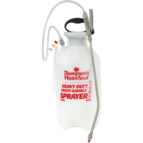 Pulv&eacute;risateurs &agrave; pression pour terrasses, cl&ocirc;tures & patios, 2 gal. (7,6 L), Plastique, Lance de 16" Action Paper