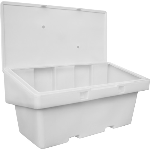 Salt Sand Container SOS, With Hasp, 72" x 36" x 36", 36 cu. Ft., Grey Action Paper