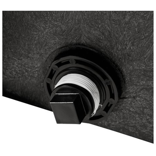 R&eacute;servoir de stockage, 39" p x 58" la x 25" h, Capacit&eacute; 1200 lb, Noir Action Paper