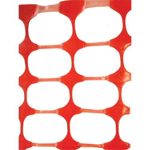 Cl&ocirc;ture &agrave; neige, 50' lo x 4' la, Orange Action Paper