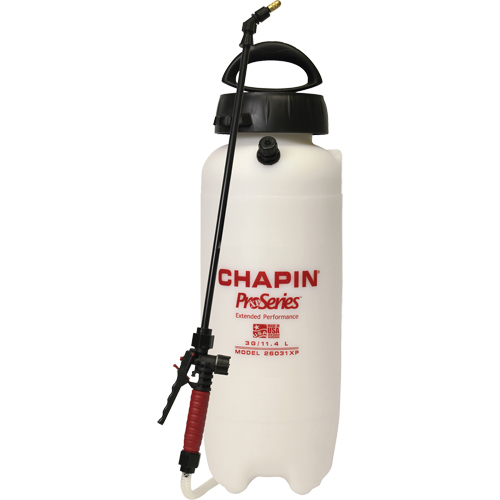 Pulv&eacute;risateur &agrave; main de s&eacute;rie XP Pro, 3 gal., Plastique, Lance de 20" Action Paper