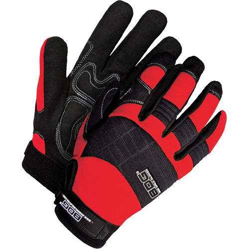 Gants performants &agrave; usage intensif avec paumes coussin&eacute;es, Taille Grand, Paume Synth&eacute;tique Action Paper