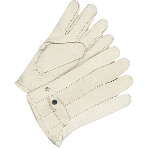 Classic Roper Gloves, 10, Grain Cowhide Palm Action Paper
