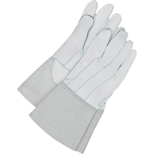 Gander Brand TIG Welder Gloves, Grain Sheepskin, Size Large Action Paper