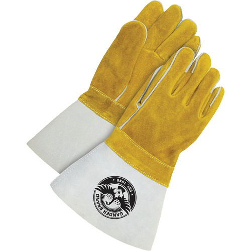 Gants pour soudeur avec poignet de 5", Cuir de vache refendu, Taille Taille unique Action Paper