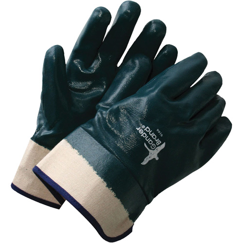 Gants enduits Deny avec poignet de s&eacute;curit&eacute;, Taille unique, R&ecirc;vetement Nitrile, Enveloppe en Coton Action Paper
